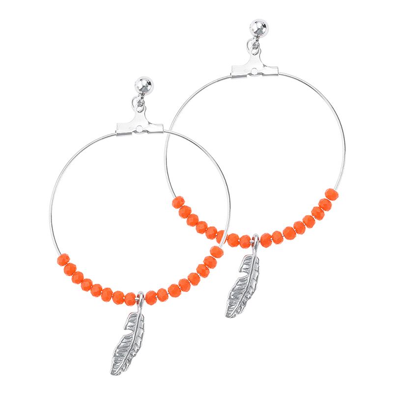 Boucles d'oreilles femme go mademoiselle acier argenté - boucles-d-oreilles-femme - edora