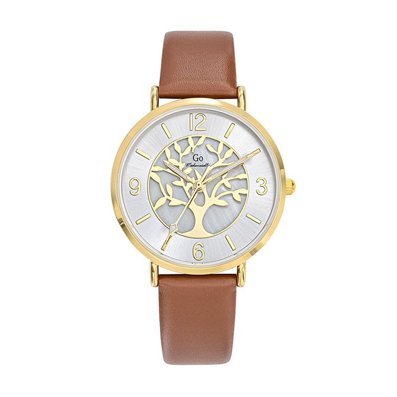 Montre femme go girl only cuir brun - montres-femme - edora