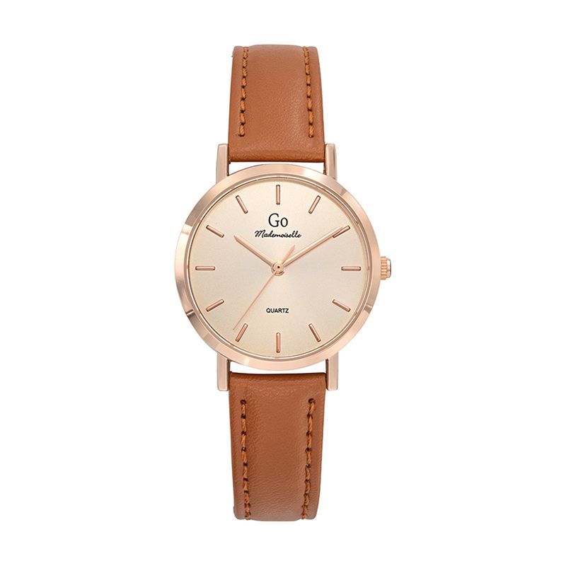 Montre femme go girl only cuir brun - montres-femme - edora Montre femme go girl only cuir brun - montres-femme - edora
