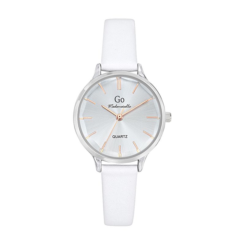 Montre femme go girl only cuir blanc - montres-femme - edora Montre femme go girl only cuir blanc - montres-femme - edora