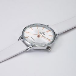 Montre femme go girl only cuir blanc - montres-femme - edora - 1