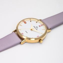 Montre femme go girl only cuir violet - montres-femme - edora - 1