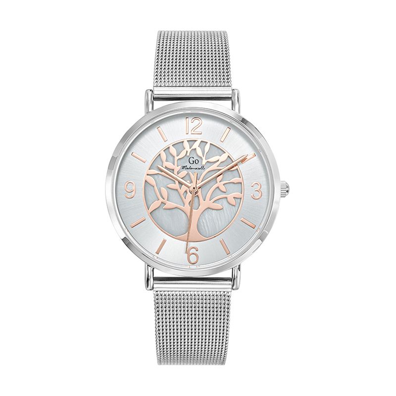 Montre femme go girl only acier argenté - montres-femme - edora