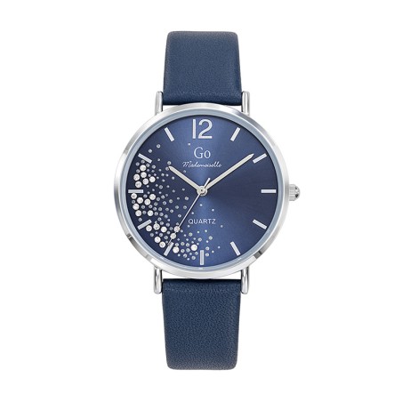 Montre femme go girl only constellation cuir bleu – analogiques