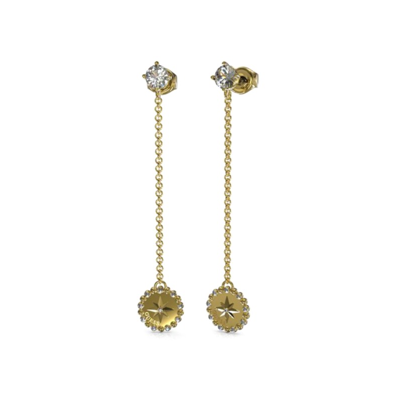 Boucle D'oreille Vintage Monet - Noeud Doré - Un Seul Côté - Bijou Collection