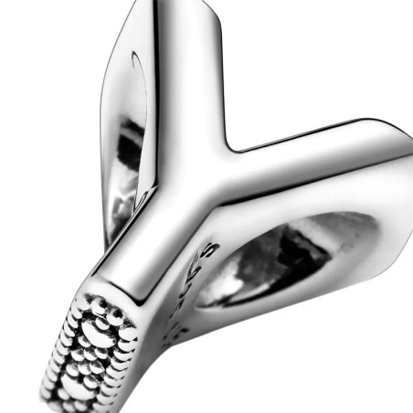 Charm femme pandora alphabet lettre y argent 925/1000 – charms