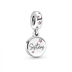 Charm femme pandora pendant sŒurs pour toujours argent 925/1000 - charms - edora - 0