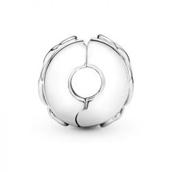 Charm femme pandora clip cŒurs nouÉs argent 925/1000 - charms - edora - 3