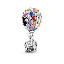 Charm femme pandora disney pixar lÀ-haut maison & ballons argent 925/1000 - charms - edora - 0