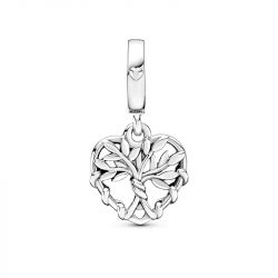 Charm femme pandora pendant arbre de vie cŒur argent 925/1000 - charms - edora - 1