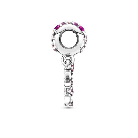 Charm femme pandora pendant arbre de vie coeur rose argent 925/1000 – charms
