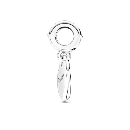 Charm femme pandora pendant cœur séparable double argent 925/1000 – charms