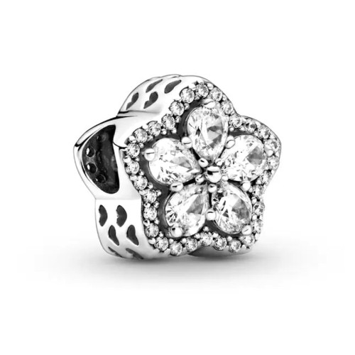 Charm Femme PANDORA PAVÉ FLOCON DE NEIGE SCINTILLANT Argent 925/1000