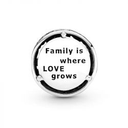 Charm femme pandora  racines familiales ajourÉ argent 925/1000 - charms - edora - 3