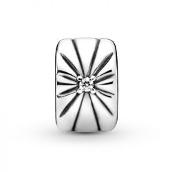 Charm femme pandora clip soleil scintillant argent 925/1000 - charms - edora - 1