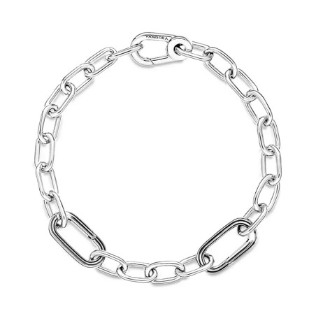 Bracelet femme pandora me link 20cm argent 925/1000 – accueil