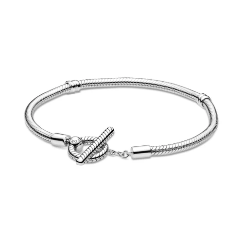 Bracelet Femme PANDORA MAILLE SERPENT 17CM FERMOIR EN T Argent 925/1000