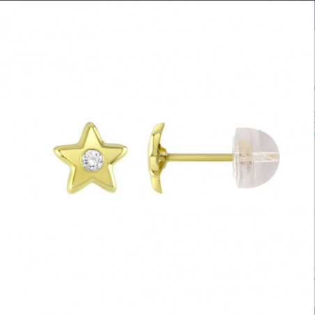 Boucles d’oreilles puce or, argent & clous d’oreille argent, or (3) - accueil - edora - 1