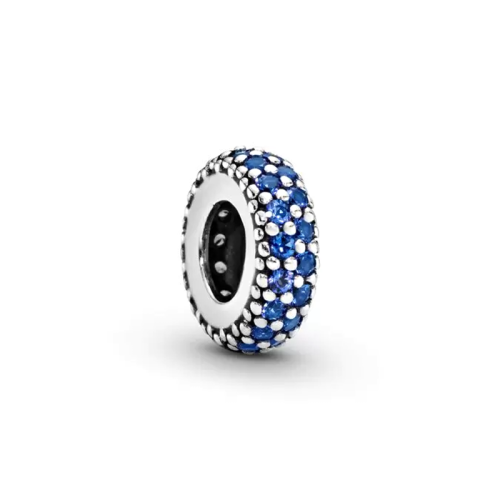 Charm Femme PANDORA ESPACEUR SCINTILLANT BLEU Argent 925/1000