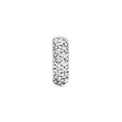 Charm femme pandora espaceur scintillant transparent argent 925/1000 - charms - edora - 1