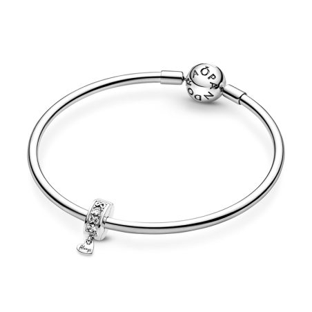 Charm femme pandora clip pavé ma famille pour toujours argent 925/1000 – charms