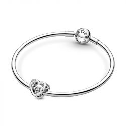 Charm femme pandora cŒurs de l'infini entrelacÉs argent 925/1000 - charms - edora - 4