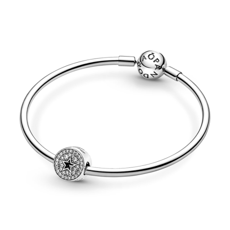 Charm femme pandora félicitations pavé &amp; étoile argent 925/1000 – charms