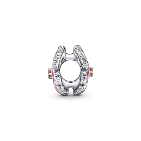 Charm femme pandora pensée rose argent 925/1000 – charms