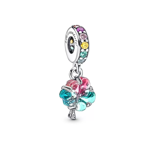 Charm Femme PANDORA VERRE DE MURANO ARBRE DE L'UNITÉ Argent 925/1000