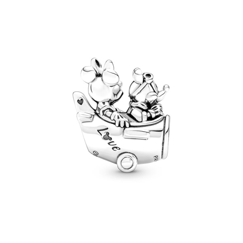 Charm Femme PANDORA DISNEY MICKEY & MINNIE AVION Argent 925/1000