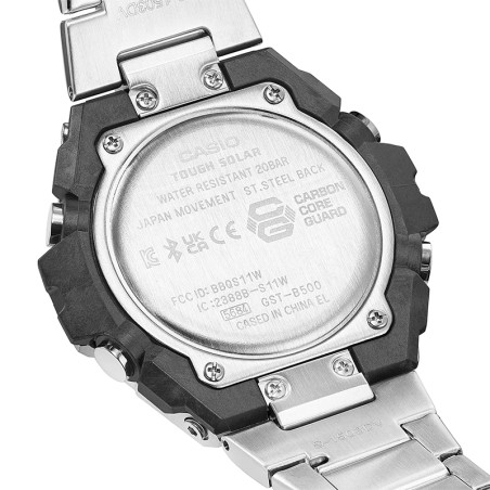 Montre homme casio g-shock g-steel acier inoxydable  – analogiques