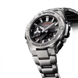 Montre homme casio g-shock g-steel acier inoxydable  - analogiques - edora - 3