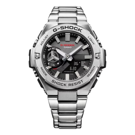 Montre homme casio g-shock g-steel acier inoxydable  – analogiques