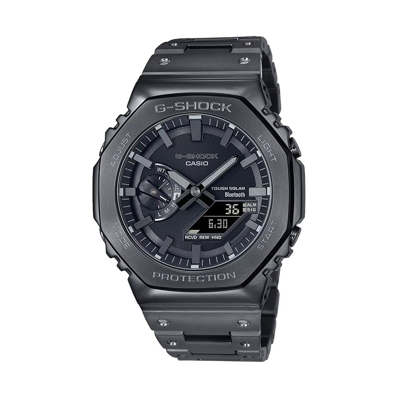 Montre homme casio g-shock classic acier inoxydable  - analogiques - edora