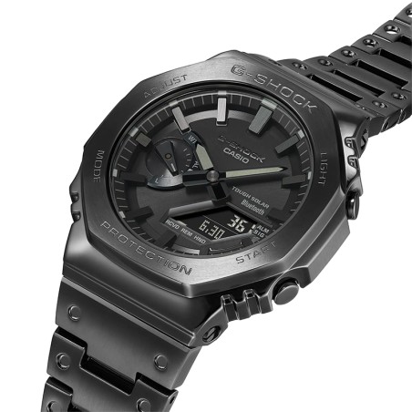 Montre homme casio g-shock classic acier inoxydable  – analogiques