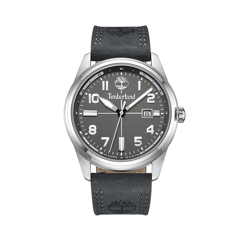 Montre homme timberland northbridge cuir noir - analogiques - edora