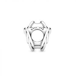 Charm femme pandora cŒur et cercles ma famille pour toujours argent 925/1000 - charms - edora - 3
