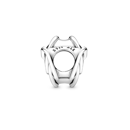 Charm femme pandora cœur et cercles ma famille pour toujours argent 925/1000 – charms