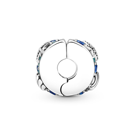 Charm femme pandora clip étoile de mer tropicale &amp; coquillage argent 925/1000 – charms