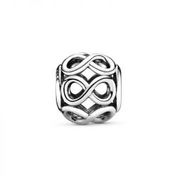 Charm femme pandora infini ajourÉ argent 925/1000 - charms - edora - 1