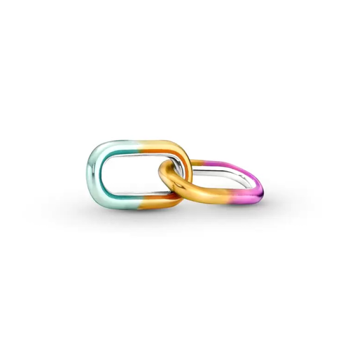 Double Link Femme PANDORA ME TIE & DYE Argent 925/1000