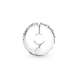 Charm femme pandora clip rangÉe scintillante incolore argent 925/1000 - charms - edora - 2