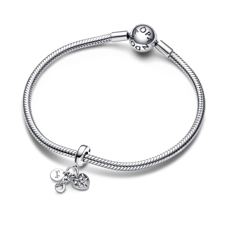 Charm femme pandora pendant triple infini famille argent 925/1000 – charms