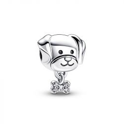 Charm femme pandora chien & os argent 925/1000 - charms - edora - 0