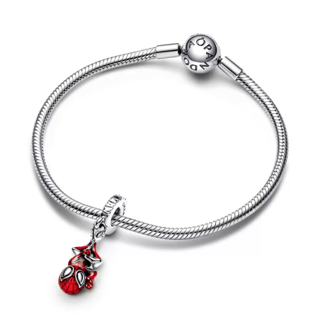 Charm femme pandora pendant marvel spider-man suspendu argent 925/1000 – charms