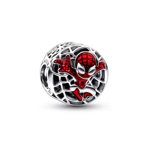 Charm Femme PANDORA SPIDER-MAN SURPLOMBANT LA VILLE Argent 925/1000 