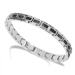 Bracelets homme: bracelet cuir, jonc, gourmette or ou argent (7) - bracelets-homme - edora - 2