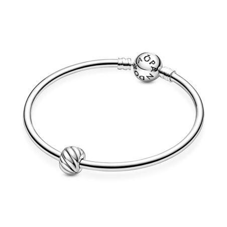 Charm femme pandora clip à plumes argent 925/1000 – charms