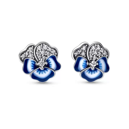 Boucles d'Oreilles Femme PANDORA PENSÉE BLEUE Argent 925/1000