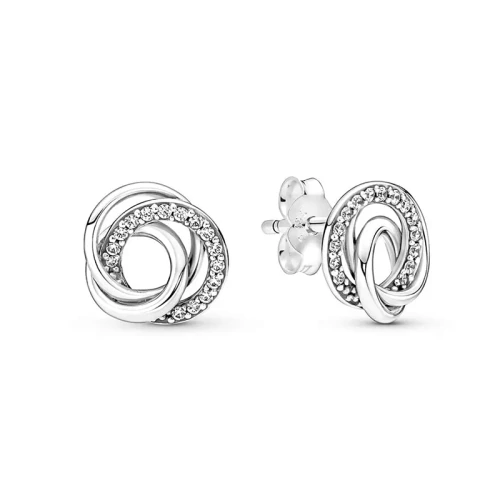 Boucles d'Oreilles Femme PANDORA CERCLES MA FAMILLE POUR TOUJOURS Argent 925/1000